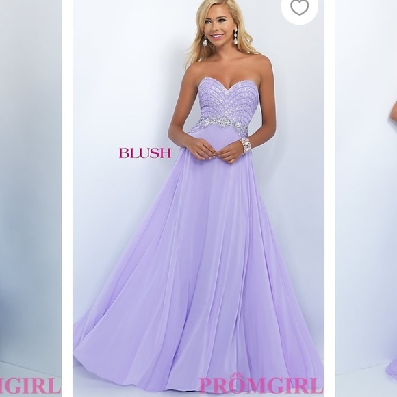 Blush Dresses & Skirts - Long Strapless Sweetheart Prom Dress by Blush